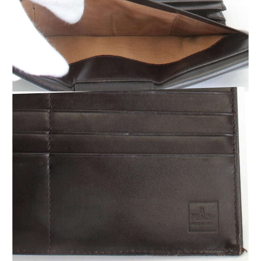 『USED』 
FENDI フェンディ 
 長財布 
キャンバス