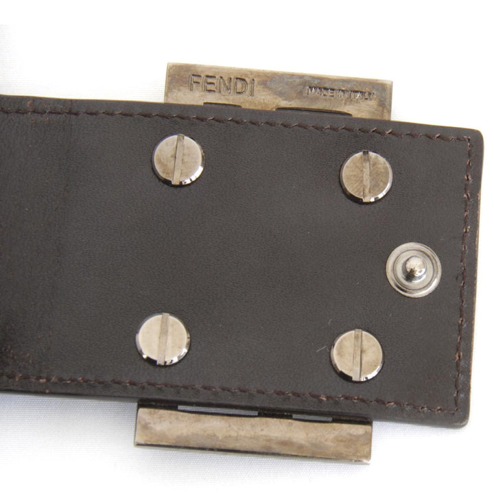 『USED』 
FENDI フェンディ 
 長財布 
キャンバス