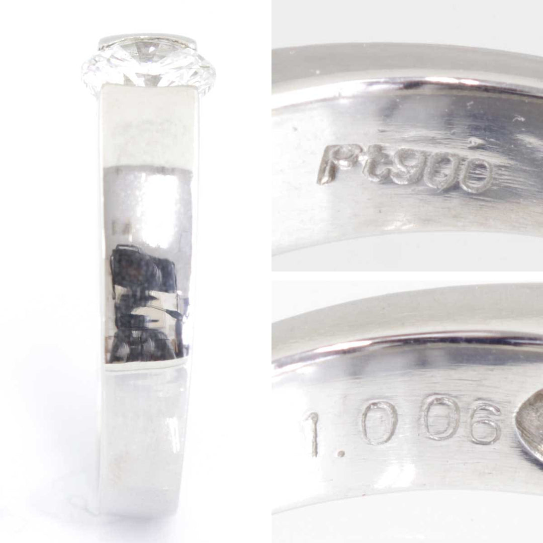 美品『USED』 Pt900 
リング・指輪
 ダイヤモンド 1.006 9.4g