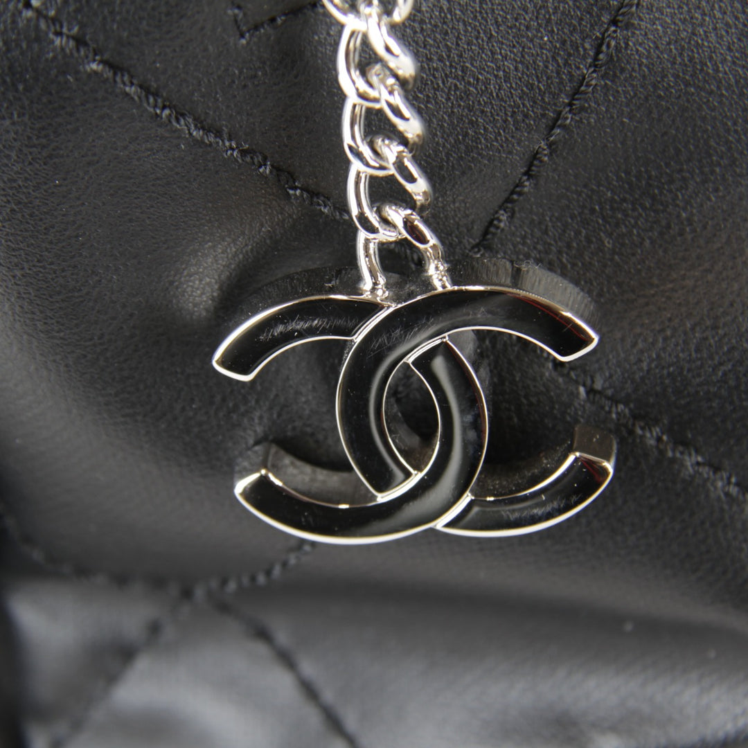 極美品『USED』 
CHANEL シャネル 
 A34210 トートバッグ 
PVC/キャンバス ブラック
