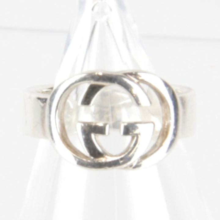 良品『USED』 Ag925 
GUCCI インターロッキングG リング・指輪
