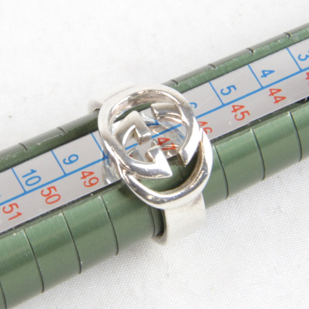 良品『USED』 Ag925 
GUCCI インターロッキングG リング・指輪