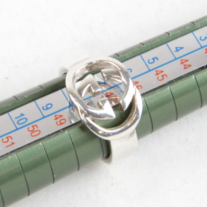 良品『USED』 Ag925 
GUCCI インターロッキングG リング・指輪