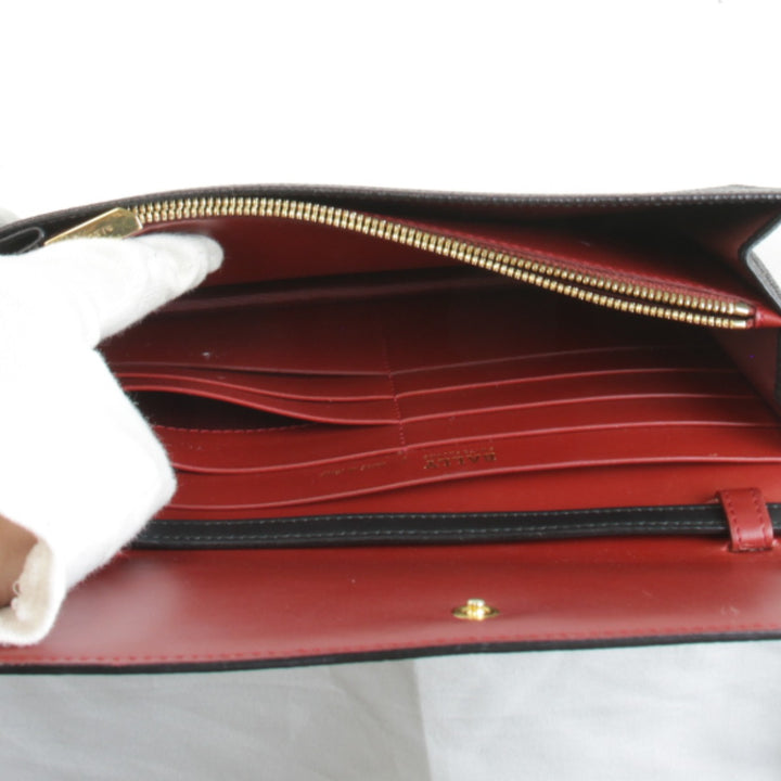 美品『USED』 
BALLY バリー 
 ショルダーバッグ 
レザー ブラック