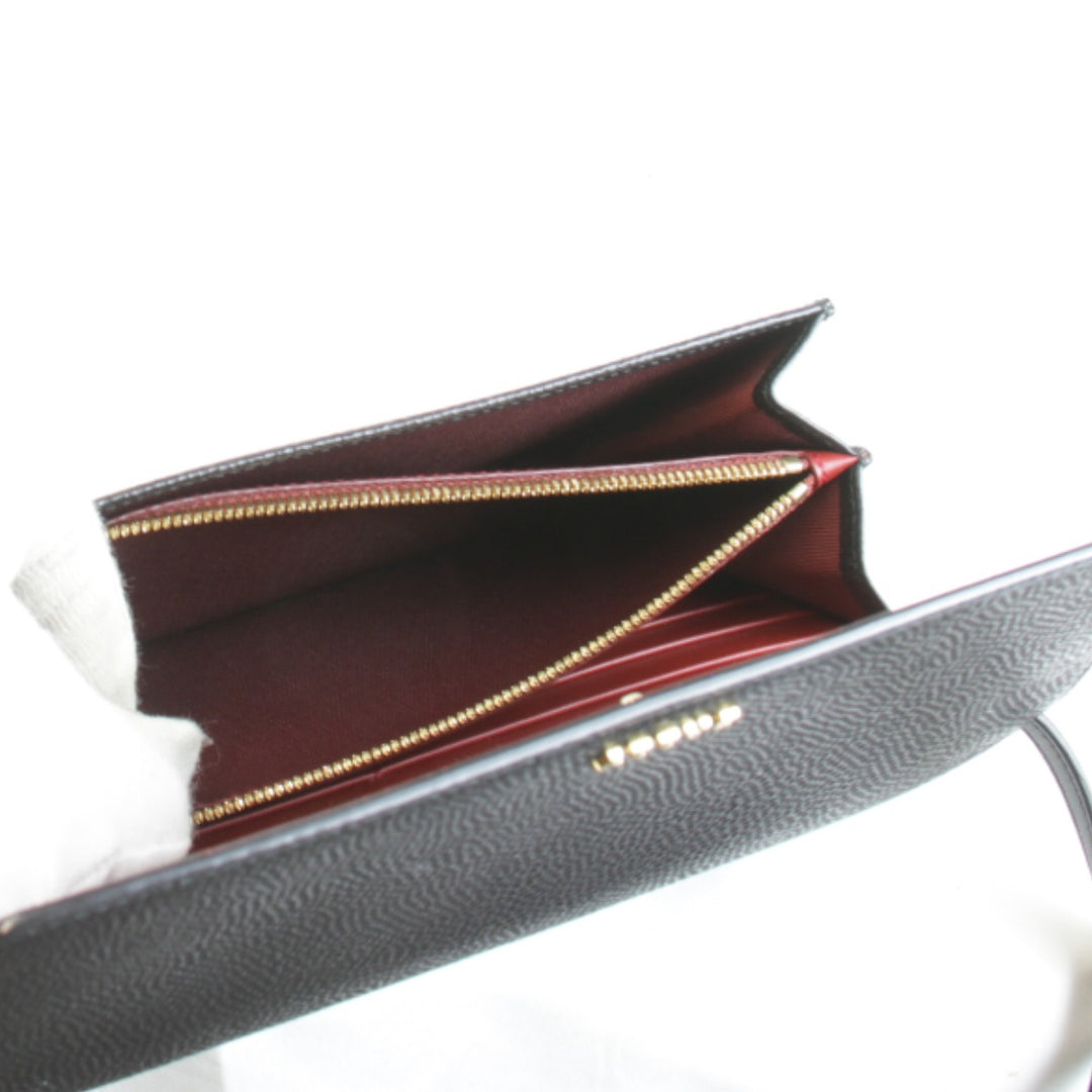 美品『USED』 
BALLY バリー 
 ショルダーバッグ 
レザー ブラック