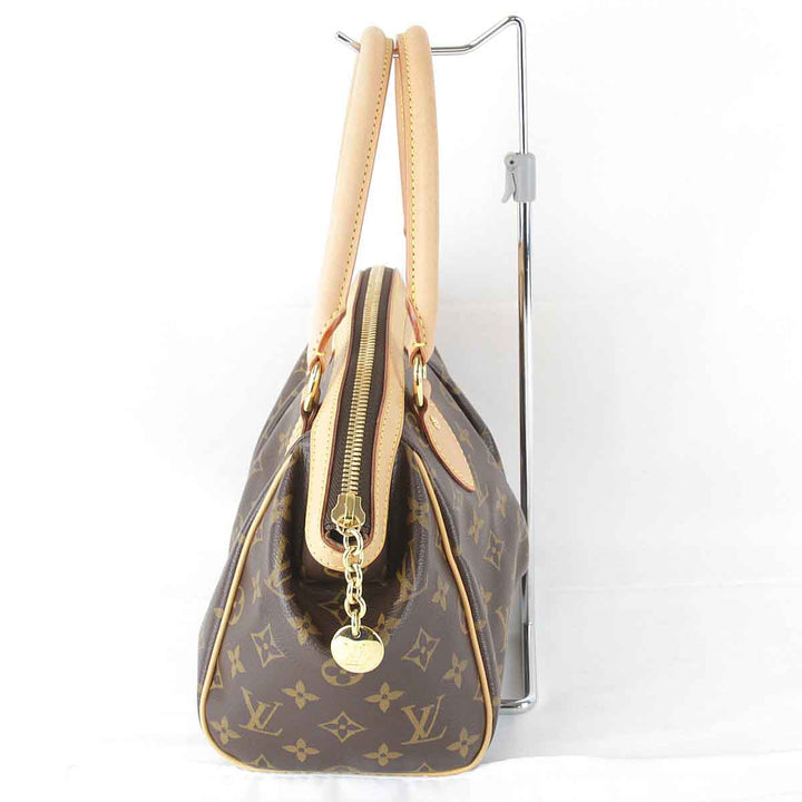 美品『USED』 
LOUIS VUITTON ルイ・ヴィトン 
 ティヴォリ M40143 ハンドバッグ 
モノグラムキャンバス ブラウン