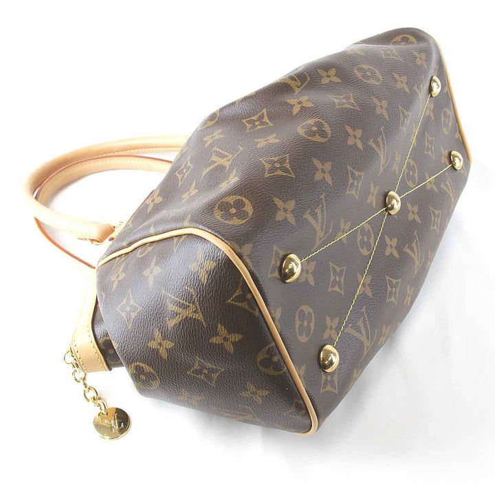 美品『USED』 
LOUIS VUITTON ルイ・ヴィトン 
 ティヴォリ M40143 ハンドバッグ 
モノグラムキャンバス ブラウン