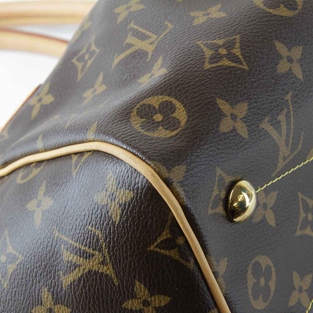 美品『USED』 
LOUIS VUITTON ルイ・ヴィトン 
 ティヴォリ M40143 ハンドバッグ 
モノグラムキャンバス ブラウン