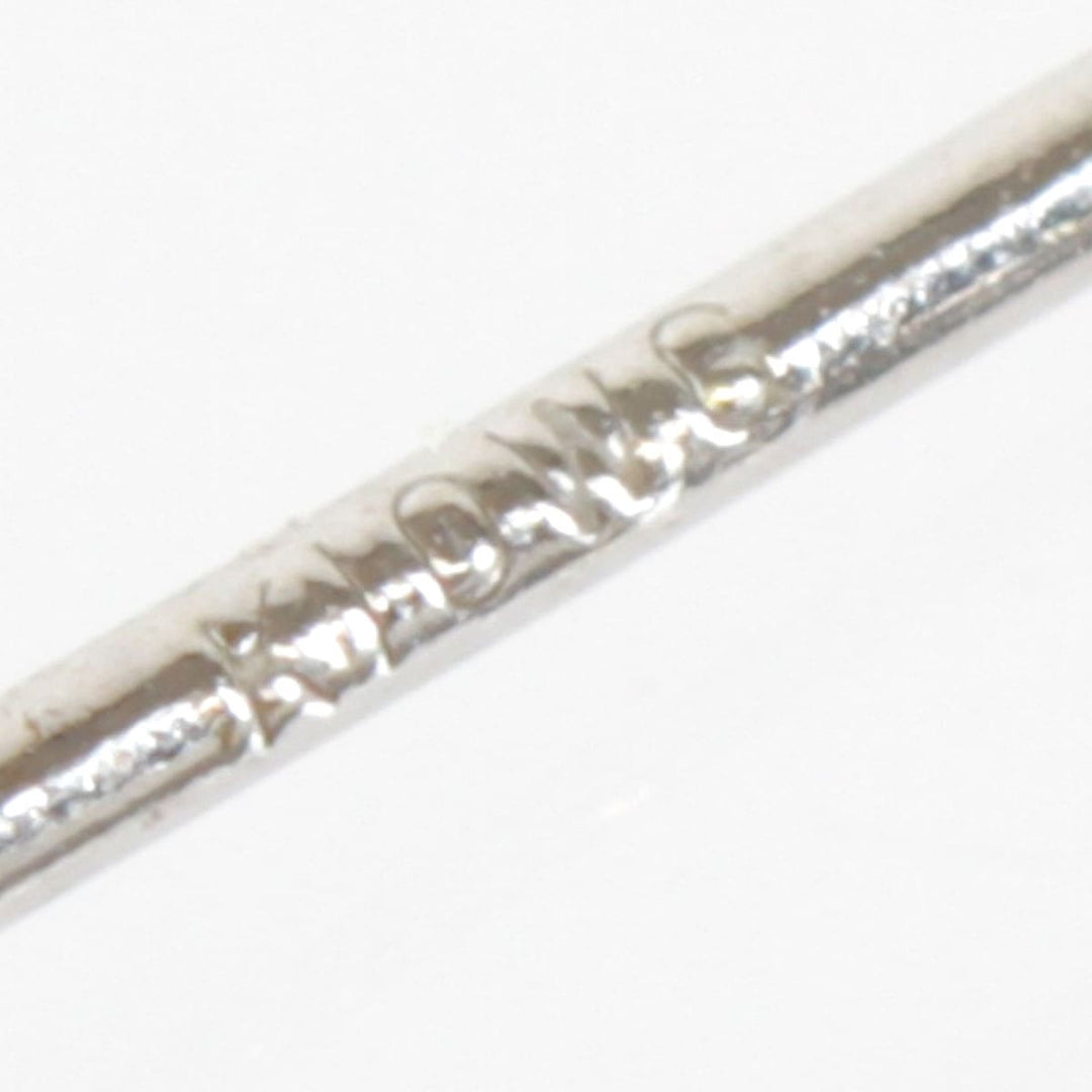 美品『USED』 K10WG 
 ハート キャッチなし ピアス
 0.4g