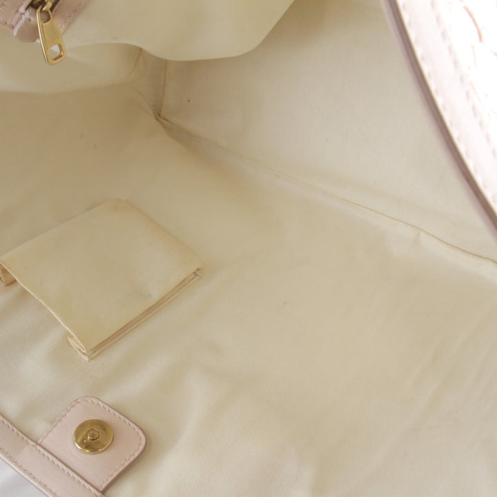 良品『USED』 
DOLCE&GABBANA ドルチェアンドガッバーナ 
 トートバッグ 
レザー ピンクベージュ