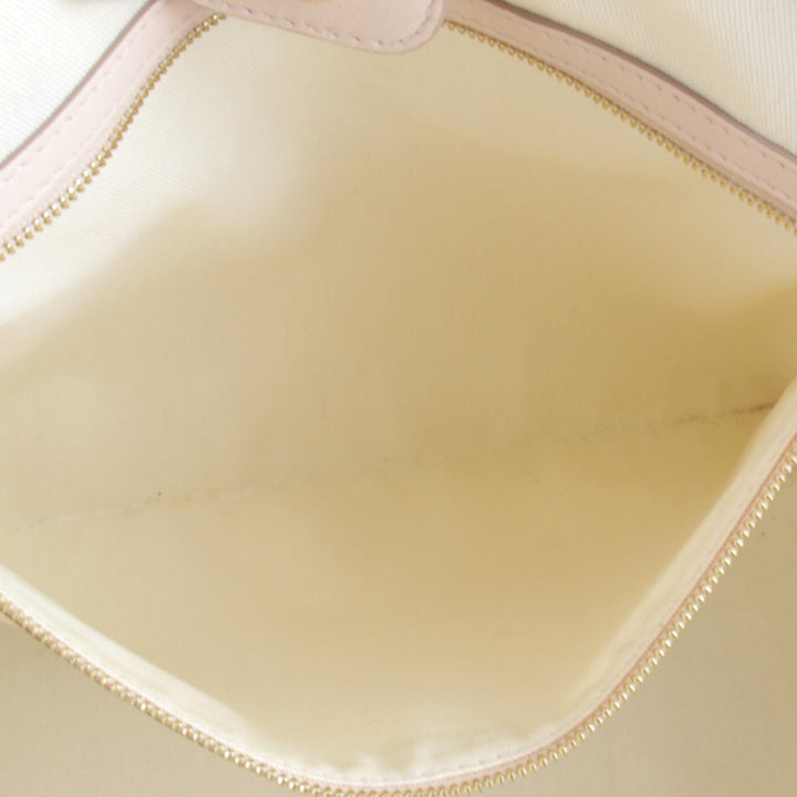良品『USED』 
DOLCE&GABBANA ドルチェアンドガッバーナ 
 トートバッグ 
レザー ピンクベージュ