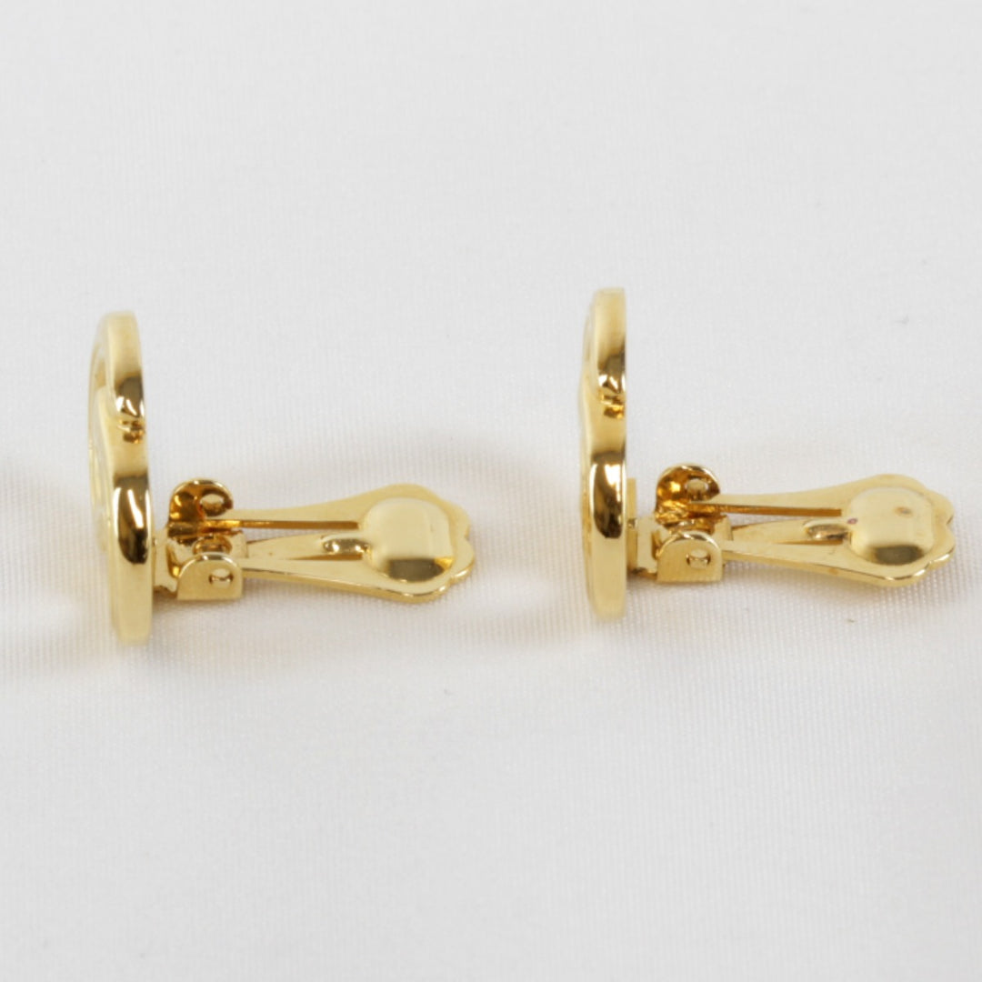 美品『USED』 
Christian Dior ロゴ イヤリング