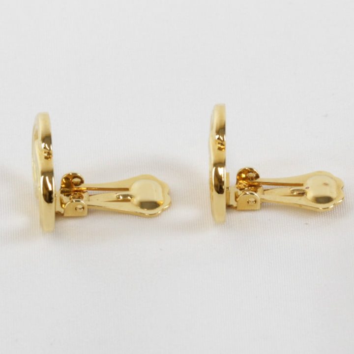 美品『USED』 
Christian Dior ロゴ イヤリング