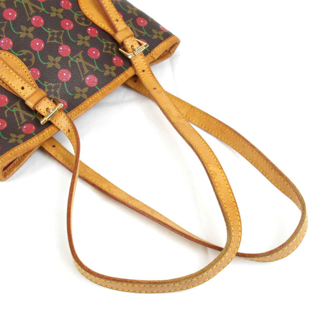 『USED』 
LOUIS VUITTON ルイ・ヴィトン 
 チェリーバケット M95012 ショルダーバッグ 
モノグラムキャンバス ブラウン