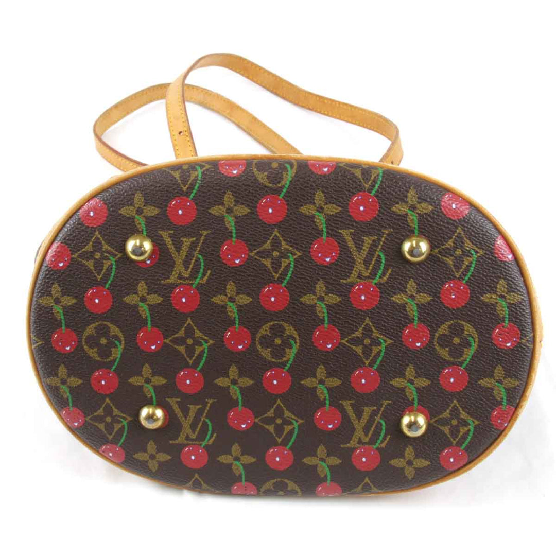 『USED』 
LOUIS VUITTON ルイ・ヴィトン 
 チェリーバケット M95012 ショルダーバッグ 
モノグラムキャンバス ブラウン