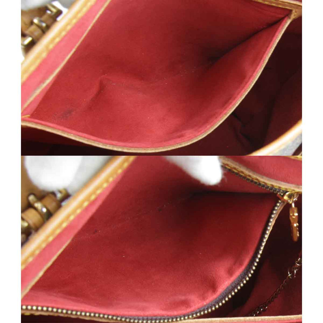 『USED』 
LOUIS VUITTON ルイ・ヴィトン 
 チェリーバケット M95012 ショルダーバッグ 
モノグラムキャンバス ブラウン