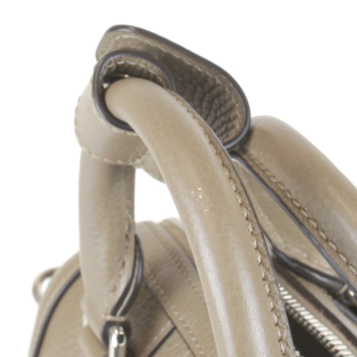 【価格改定】美品『USED』 
GUCCI グッチ 
 ジャンボGG ミニダッフル ハンドバッグ 725292.498025 ハンドバッグ 
レザー ベージュ