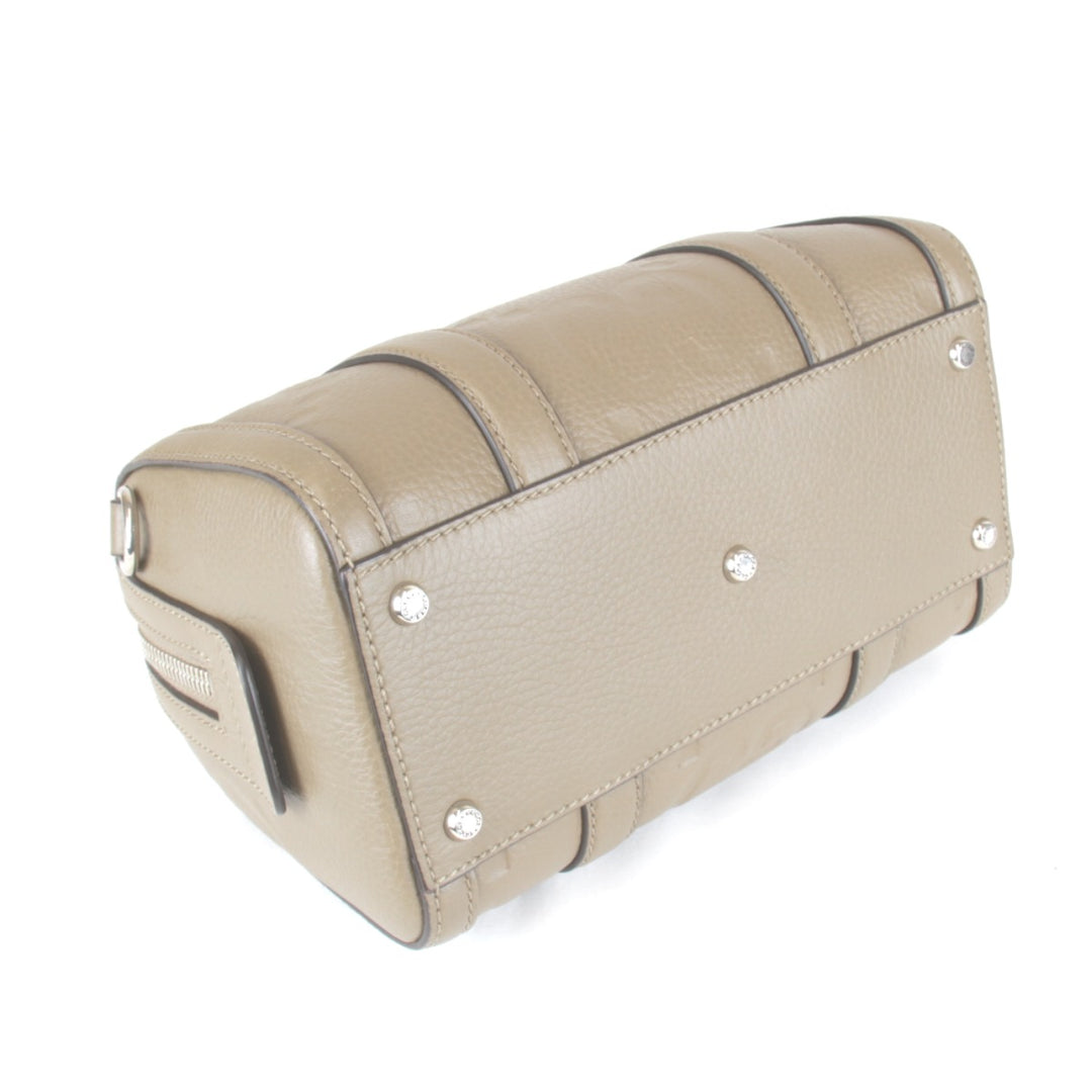 【価格改定】美品『USED』 
GUCCI グッチ 
 ジャンボGG ミニダッフル ハンドバッグ 725292.498025 ハンドバッグ 
レザー ベージュ