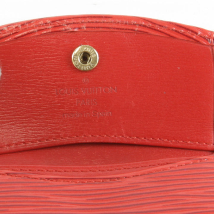 『USED』 
LOUIS VUITTON ルイ・ヴィトン 
 ポルトモネサーンプル M63417 コインケース 
エピレザー レッド