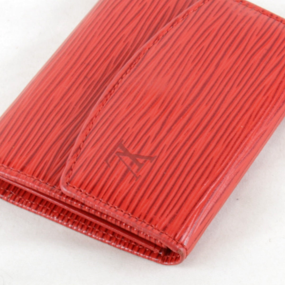 『USED』 
LOUIS VUITTON ルイ・ヴィトン 
 ポルトモネサーンプル M63417 コインケース 
エピレザー レッド