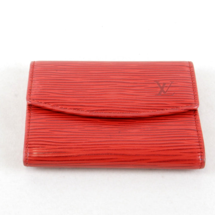『USED』 
LOUIS VUITTON ルイ・ヴィトン 
 ポルトモネサーンプル M63417 コインケース 
エピレザー レッド