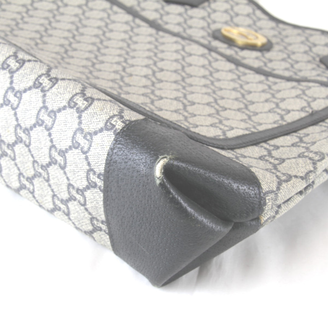 【価格改定】『USED』 
GUCCI グッチ 
 シェリーライントート トートバッグ 
GGプラス ネイビー