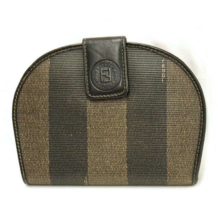 『USED』 
FENDI フェンディ 
 ペカン財布 財布 
レザー カーキ