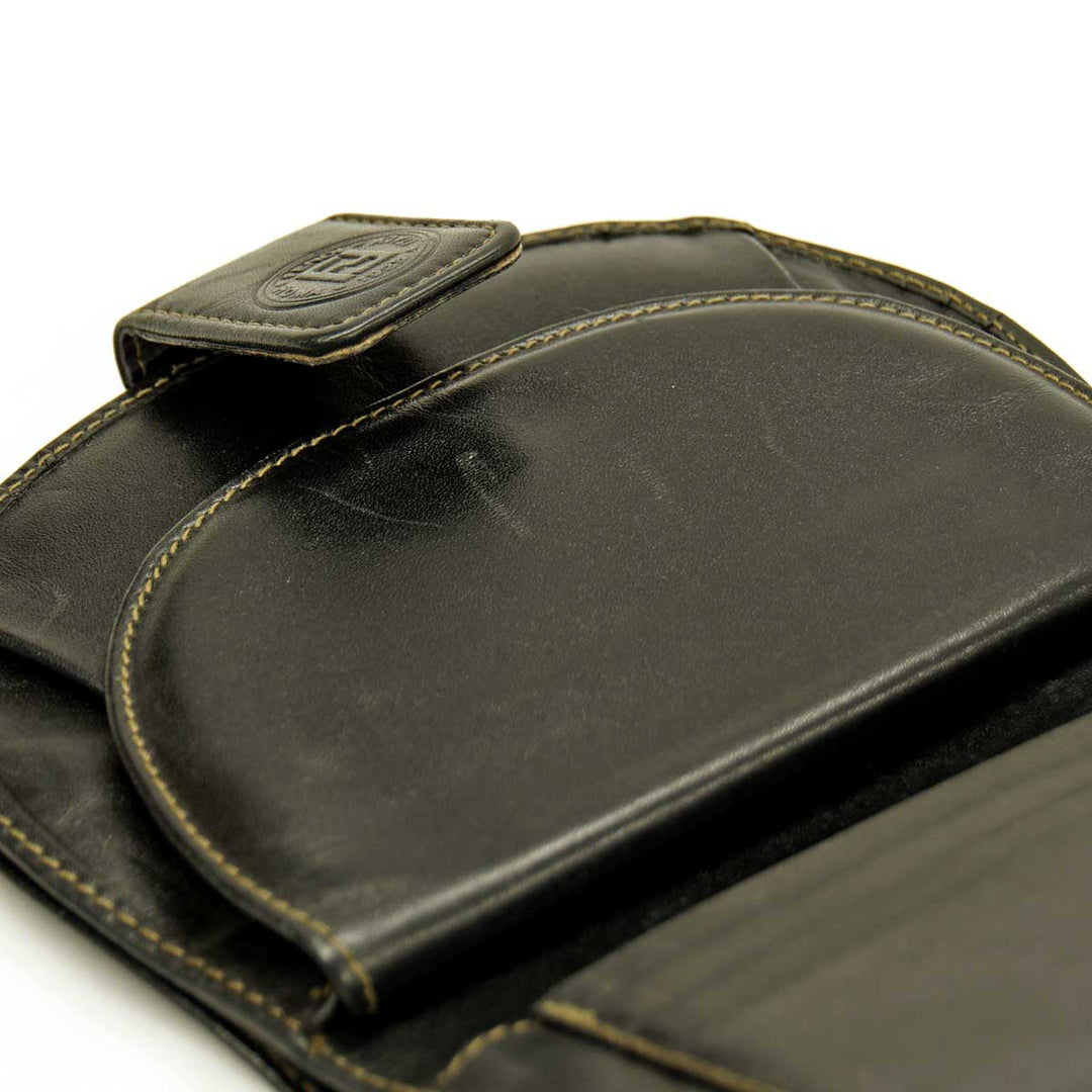 『USED』 
FENDI フェンディ 
 ペカン財布 財布 
レザー カーキ