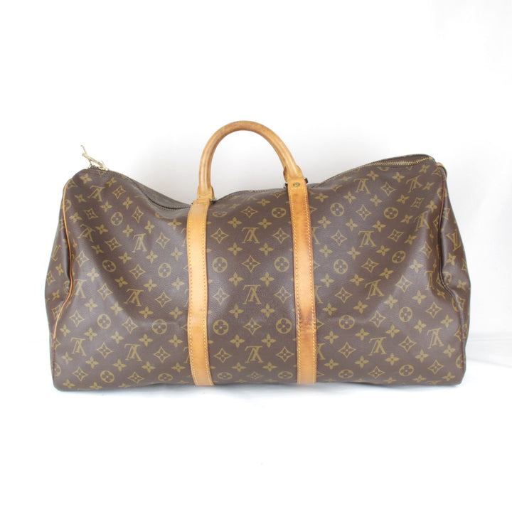 一部難あり『USED』 
LOUIS VUITTON ルイ・ヴィトン 
 M41424 ボストンバッグ 
モノグラムキャンバス ブラウン