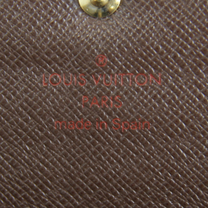 『USED』 
LOUIS VUITTON ルイ・ヴィトン 
 ポルトフォイユ・サラ N61734 長財布 
ダミエキャンバス ブラウン
