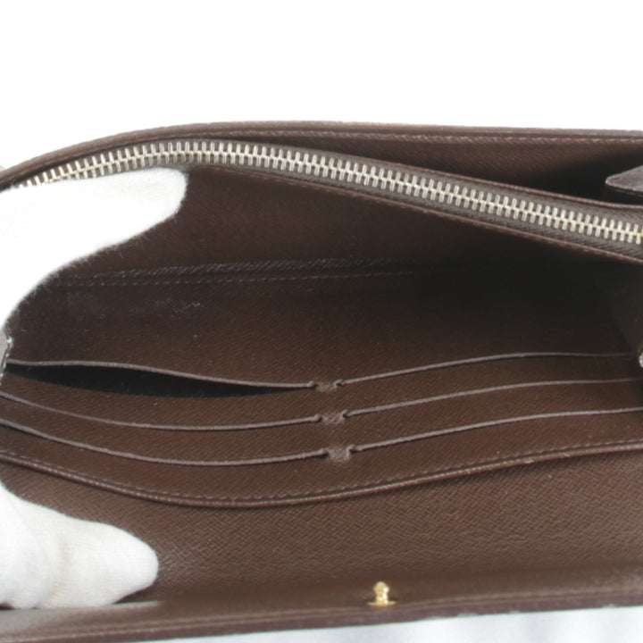 『USED』 
LOUIS VUITTON ルイ・ヴィトン 
 ポルトフォイユ・サラ N61734 長財布 
ダミエキャンバス ブラウン