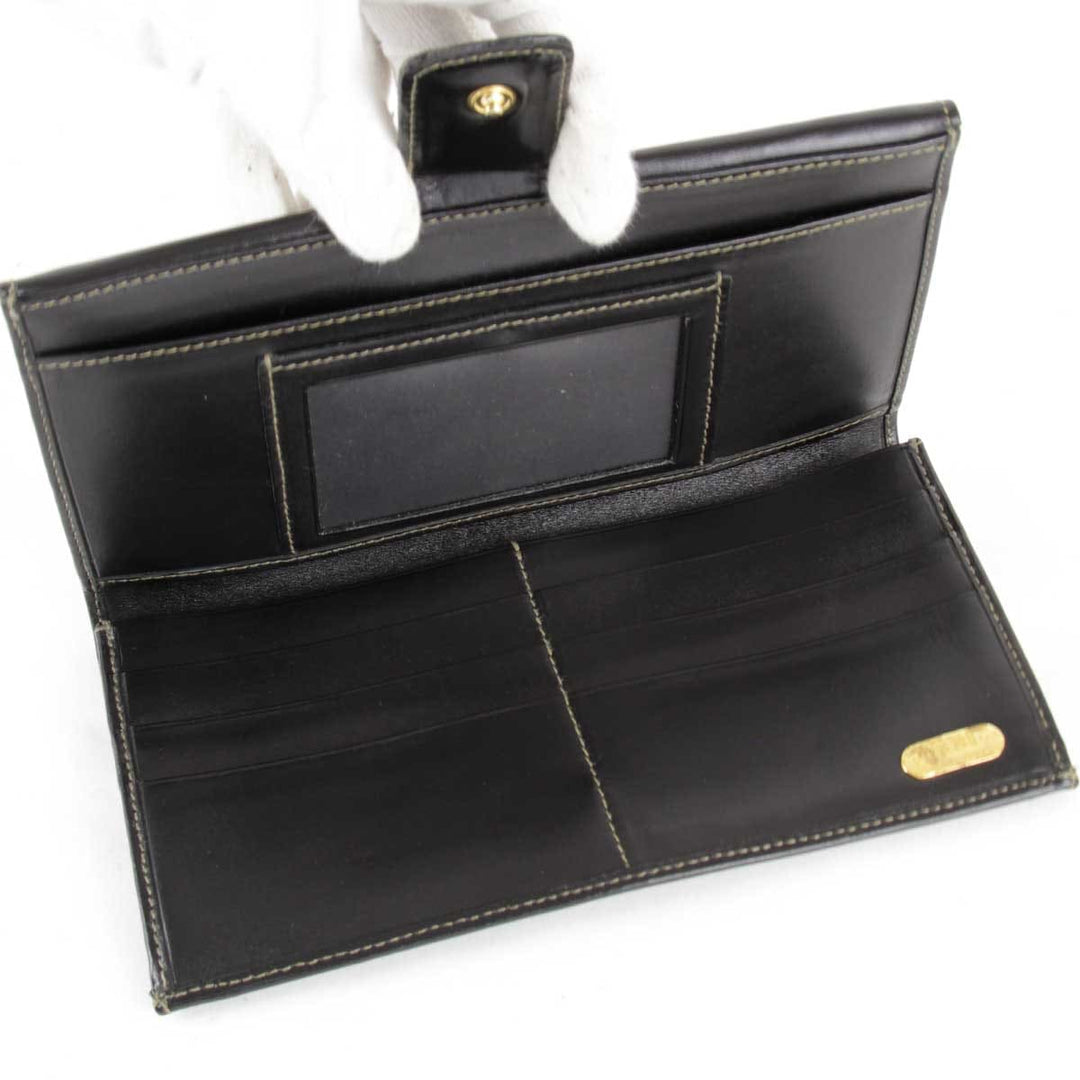 『USED』 
FENDI フェンディ 
 ペカン 2804-30806・079 長財布 
レザー カーキ