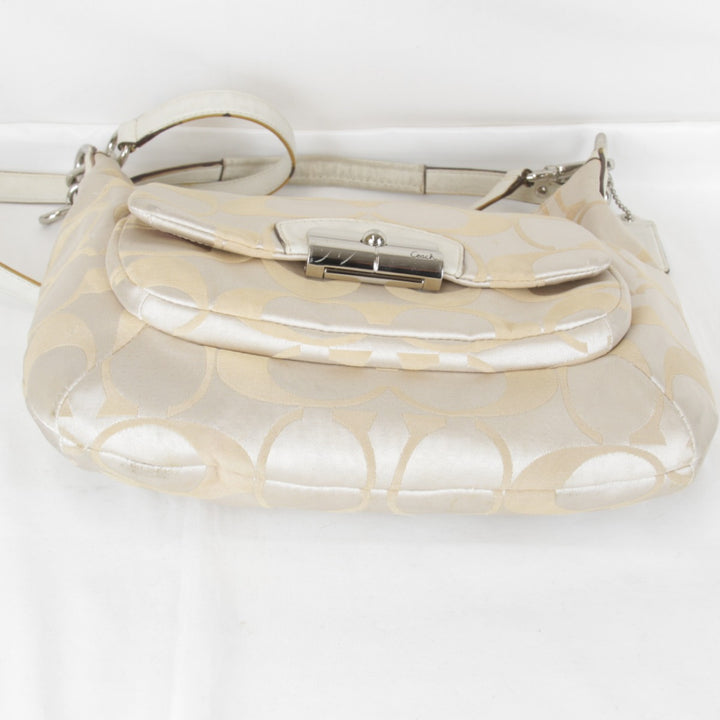 『USED』 
COACH コーチ 
 A1375-F22301 ショルダーバッグ 
キャンバス/レザー ベージュ