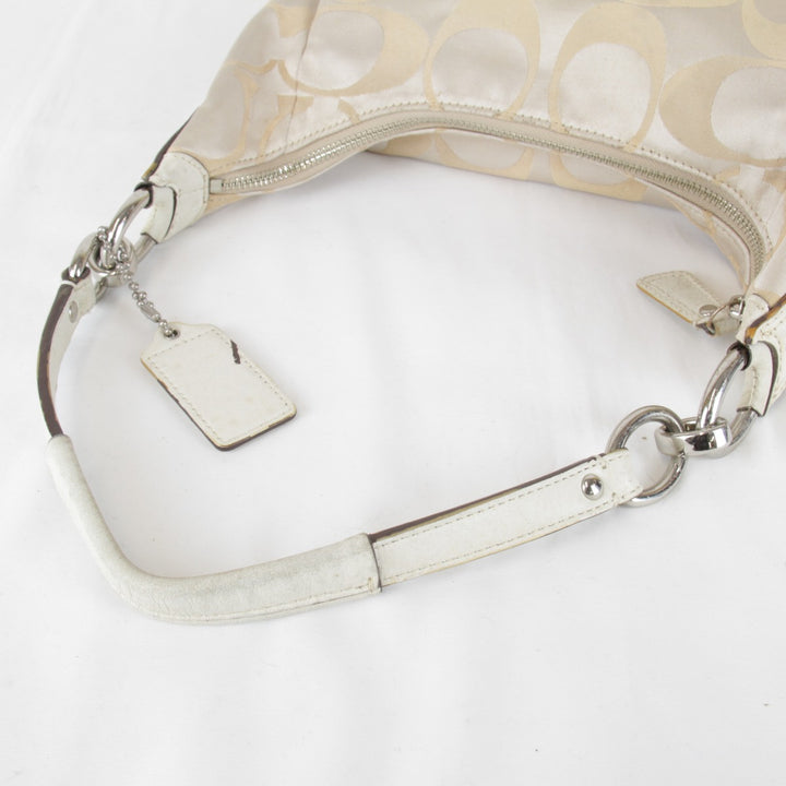 『USED』 
COACH コーチ 
 A1375-F22301 ショルダーバッグ 
キャンバス/レザー ベージュ