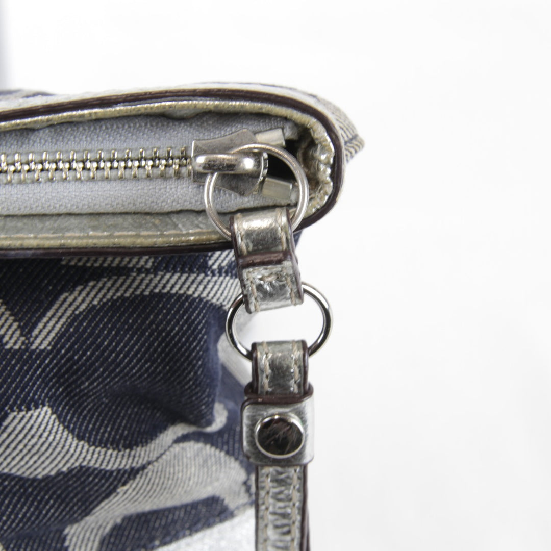 『USED』 
COACH コーチ 
 G1182-F17433 トートバッグ 
キャンバス ネイビー