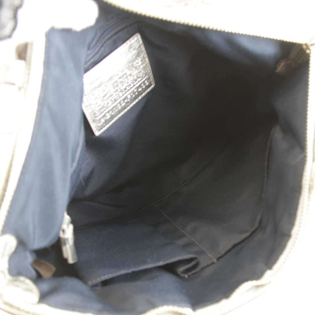 『USED』 
COACH コーチ 
 G1182-F17433 トートバッグ 
キャンバス ネイビー