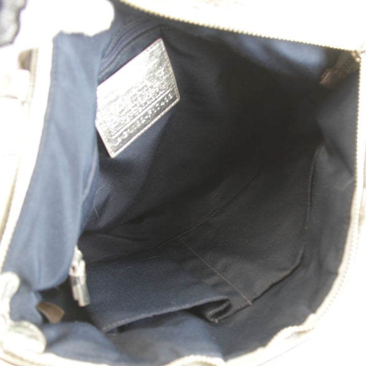 『USED』 
COACH コーチ 
 G1182-F17433 トートバッグ 
キャンバス ネイビー