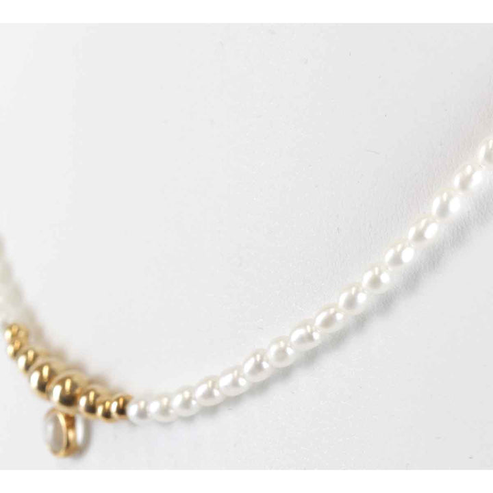 美品『USED』 K18/パール  
ネックレス