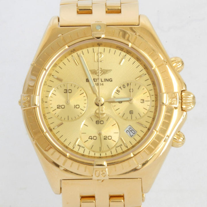 美品『USED』 
BREITLING  クロノマット K55046 
腕時計
 クォーツ ボーイズ K18