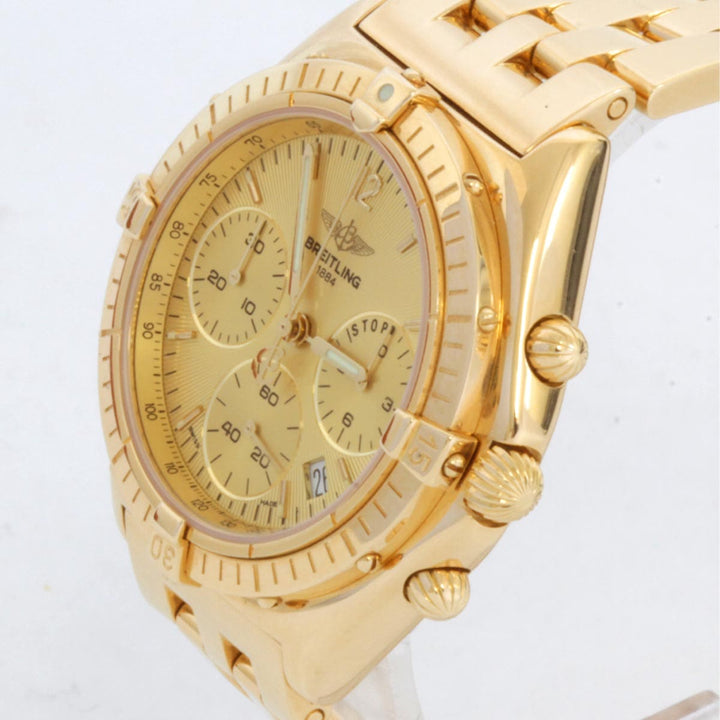 美品『USED』 
BREITLING  クロノマット K55046 
腕時計
 クォーツ ボーイズ K18