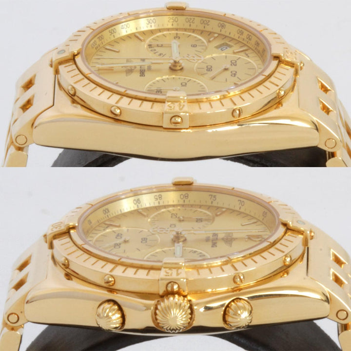 美品『USED』 
BREITLING  クロノマット K55046 
腕時計
 クォーツ ボーイズ K18