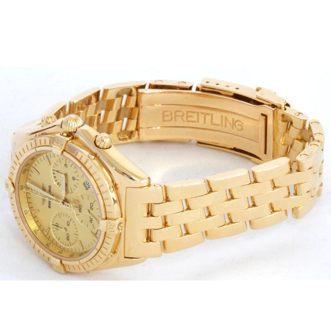 美品『USED』 
BREITLING  クロノマット K55046 
腕時計
 クォーツ ボーイズ K18