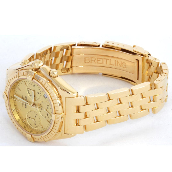美品『USED』 
BREITLING  クロノマット K55046 
腕時計
 クォーツ ボーイズ K18