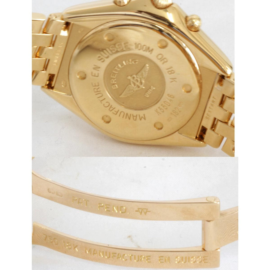 美品『USED』 
BREITLING  クロノマット K55046 
腕時計
 クォーツ ボーイズ K18