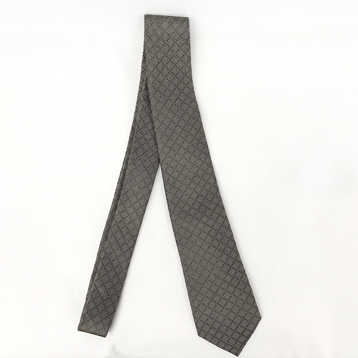 『USED』 
GUCCI グッチ 
 408865 4E002 ネクタイ 
シルク ブラウン系