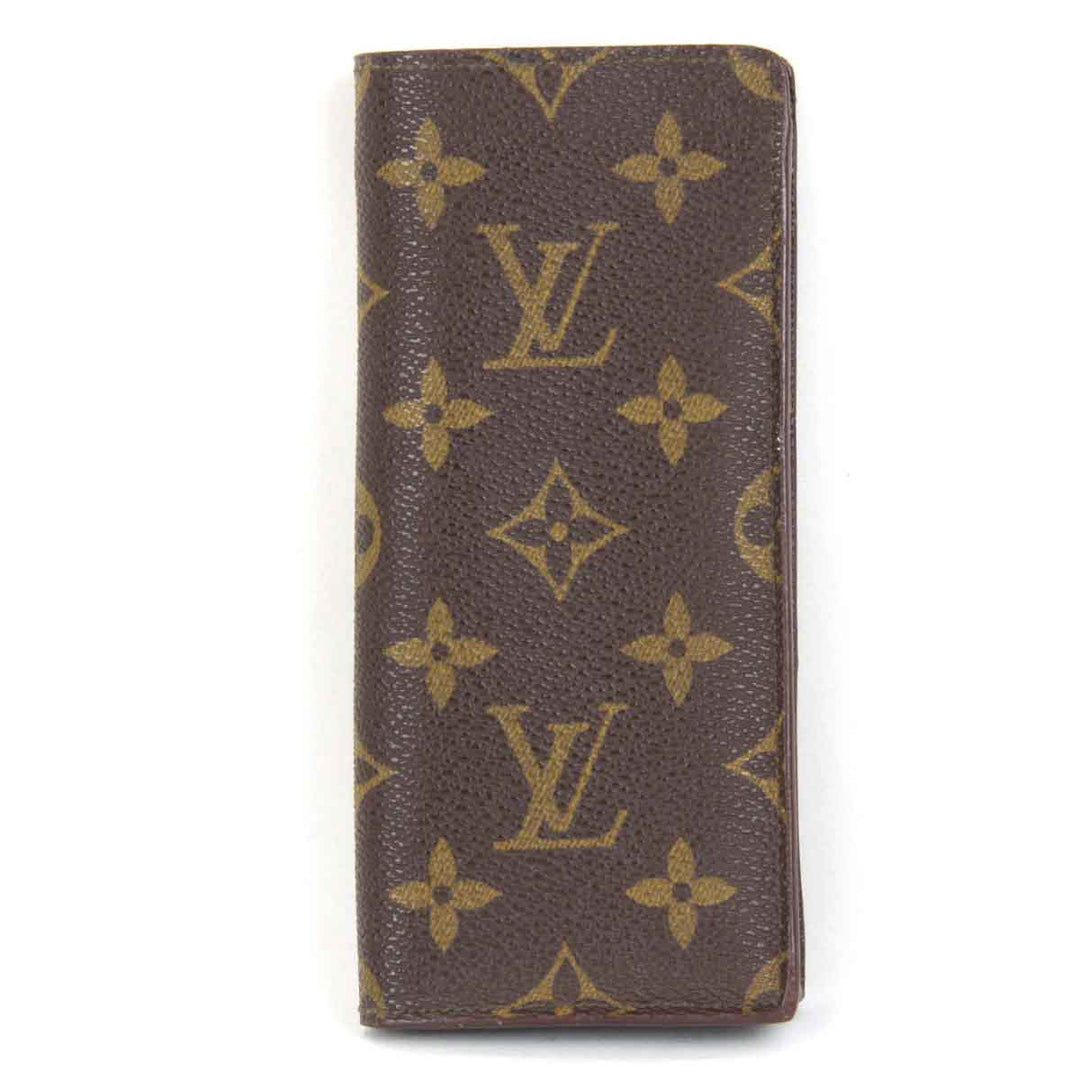 美品『USED』 
LOUIS VUITTON ルイ・ヴィトン 
 エテュイ・リュネット・サーンプル M62962 メガネケース 
モノグラムキャンバス ブラウン