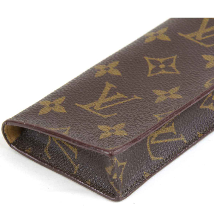 美品『USED』 
LOUIS VUITTON ルイ・ヴィトン 
 エテュイ・リュネット・サーンプル M62962 メガネケース 
モノグラムキャンバス ブラウン