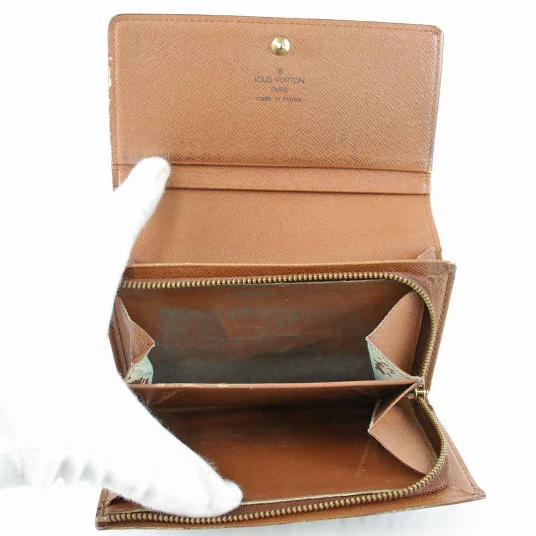 『USED』 
LOUIS VUITTON ルイ・ヴィトン 
 ポルトモネ・ビエトレゾール M61730 二つ折り財布 
モノグラムキャンバス モノグラム