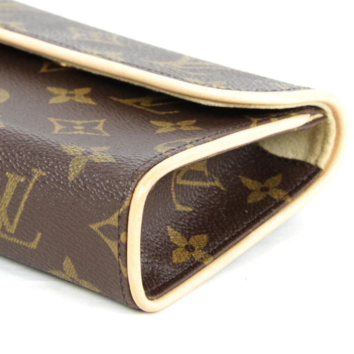 LOUIS VUITTON ルイ・ヴィトン 
 ポシェットフロランティーヌ M51855 ショルダーバッグ 
モノグラムキャンバス モノグラム