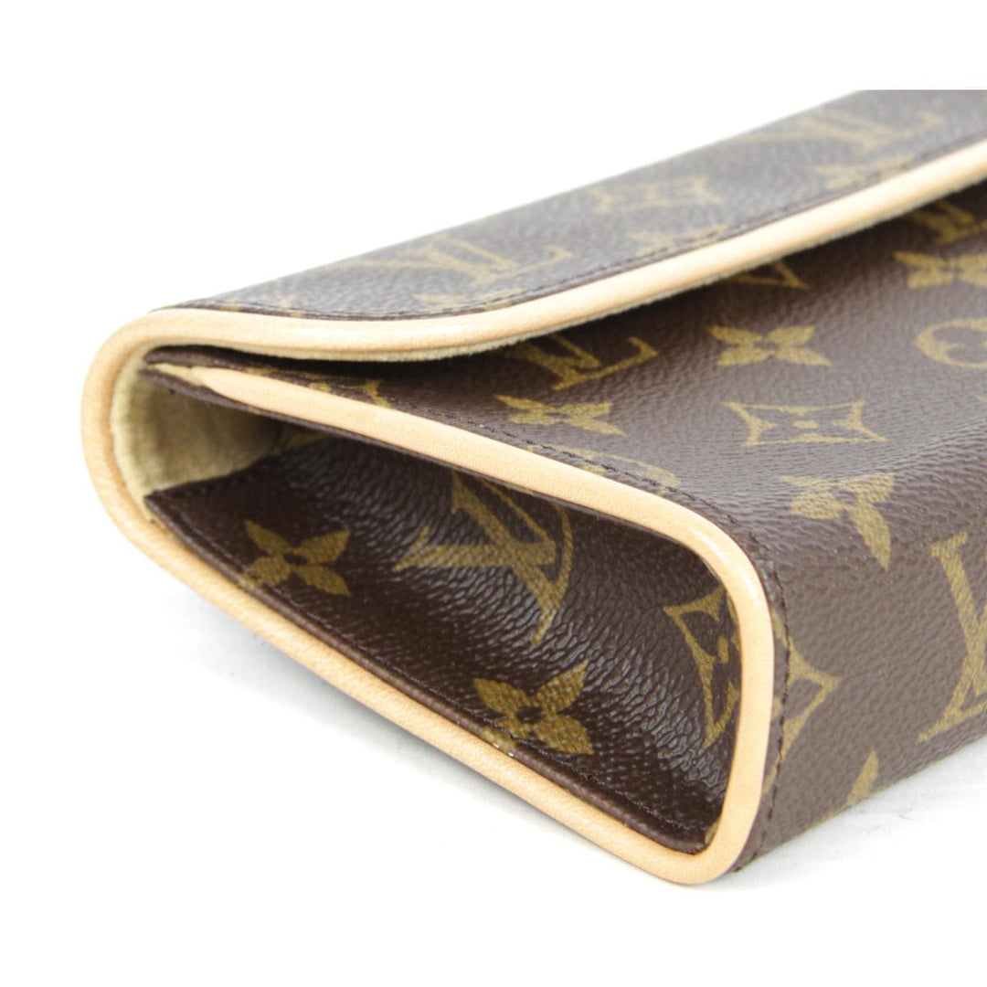 LOUIS VUITTON ルイ・ヴィトン 
 ポシェットフロランティーヌ M51855 ショルダーバッグ 
モノグラムキャンバス モノグラム